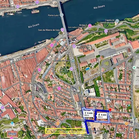Апартаменты Elegant 1br Free Parking Near Metro And Dom Luis I Вила-Нова-ди-Гая